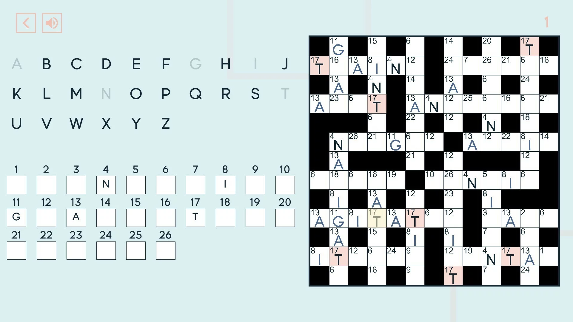 Изображение игры: Simply Puzzles: Codewords