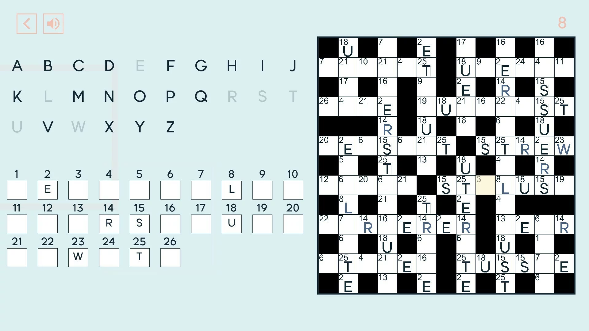 Изображение игры: Simply Puzzles: Codewords