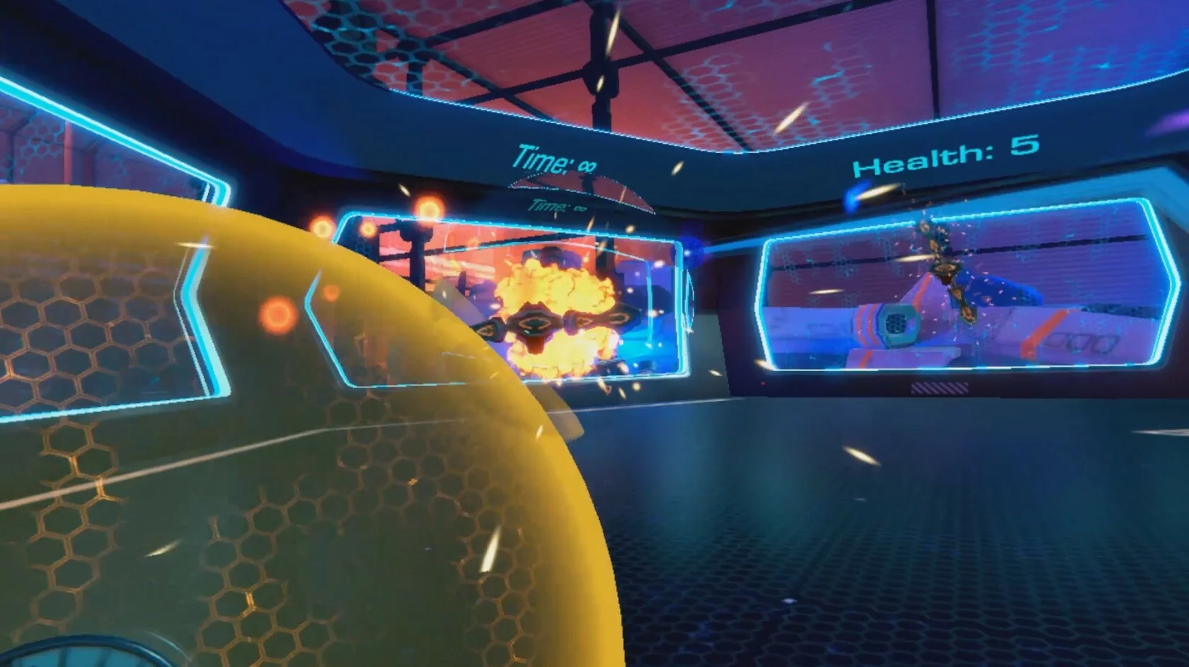 Изображение игры: Drone Wars VR