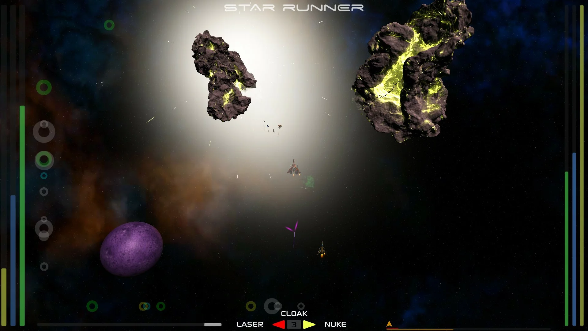 Изображение игры: Star Runner