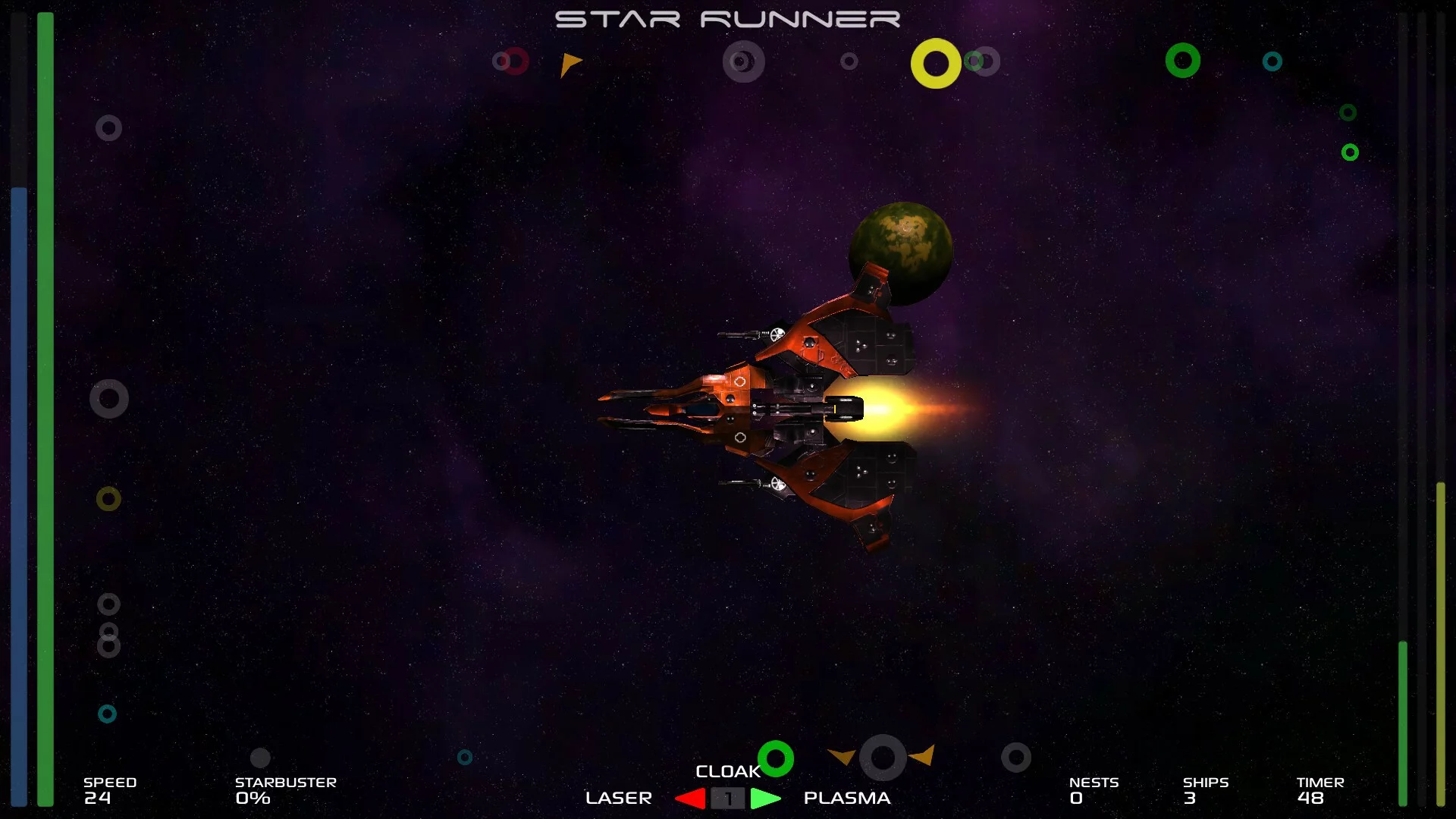 Изображение игры: Star Runner