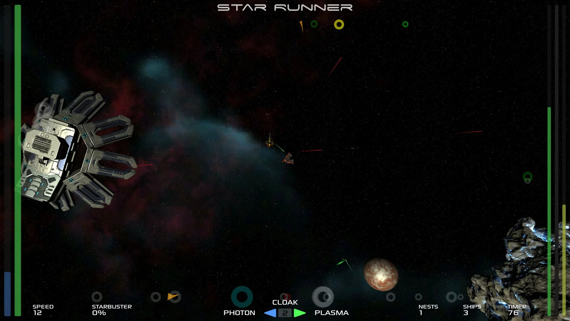 Изображение игры: Star Runner