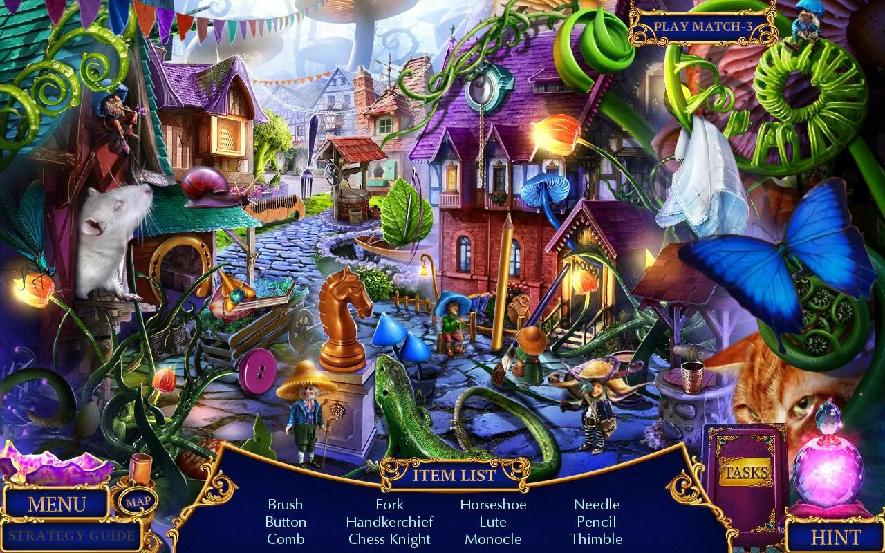 Изображение игры: Enchanted Kingdom: The Secret of the Golden Lamp Collector's Edition