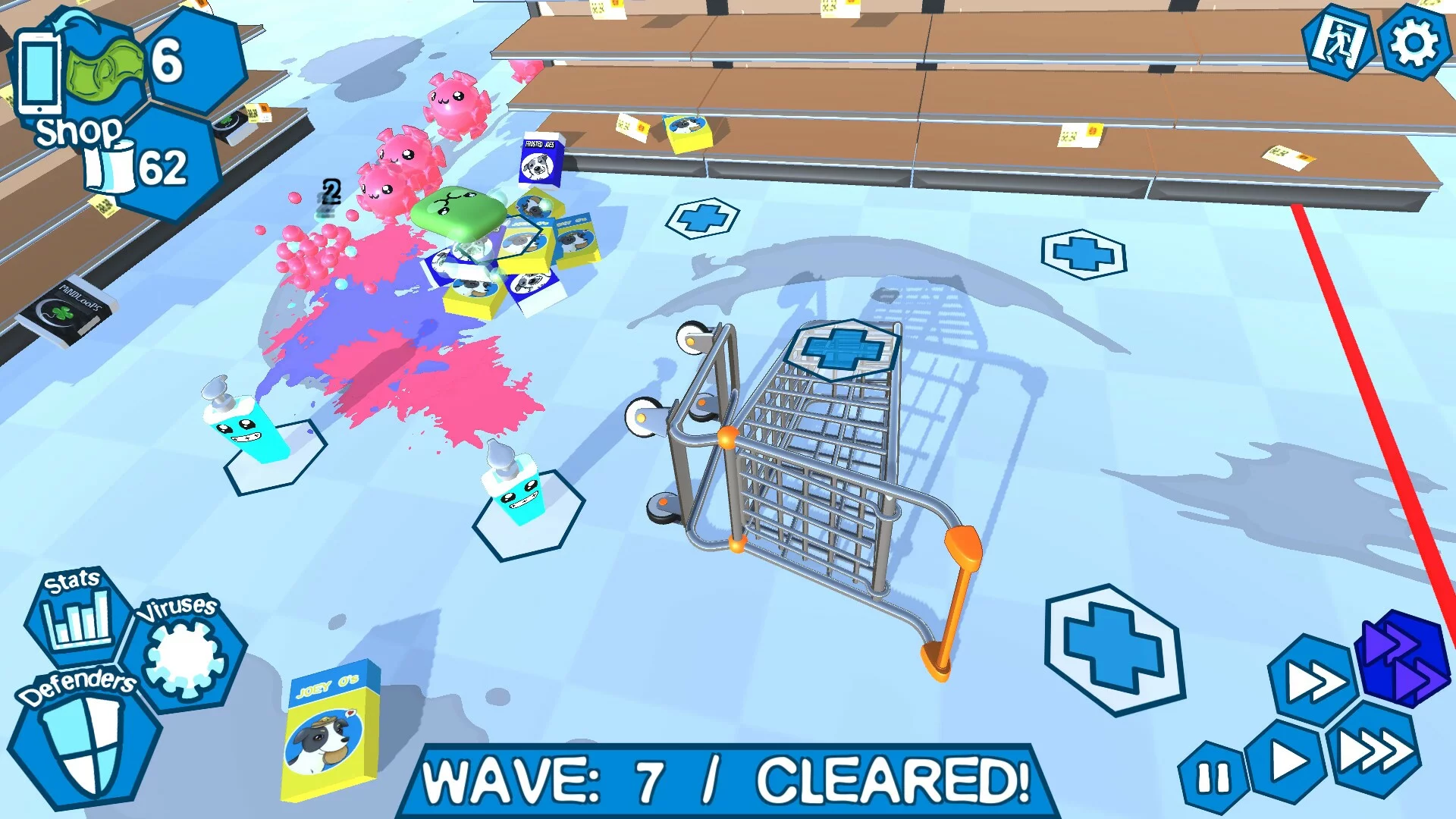 Изображение игры: COVID Kawaii!