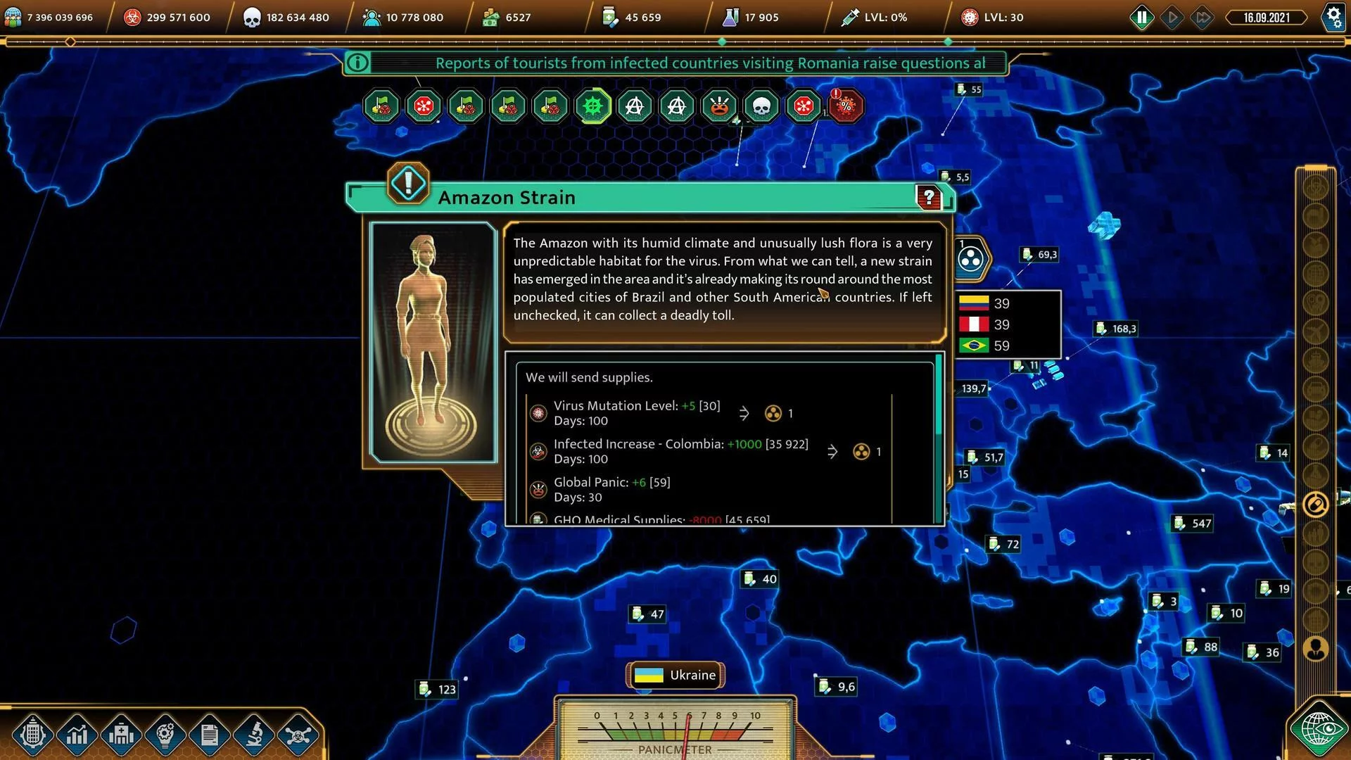 Изображение игры: COVID: The Outbreak