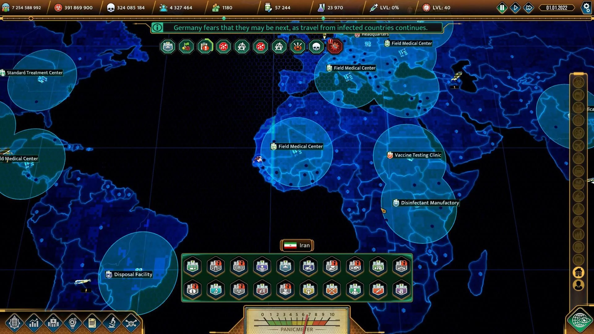 Изображение игры: COVID: The Outbreak