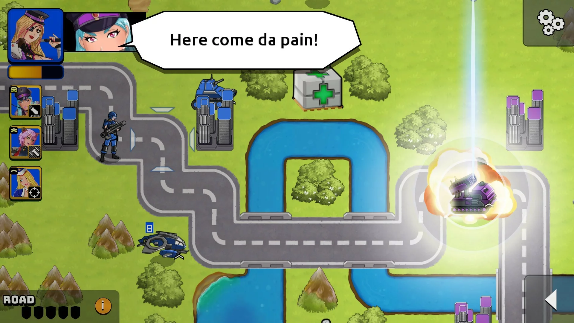 Изображение игры: Angels on Tanks