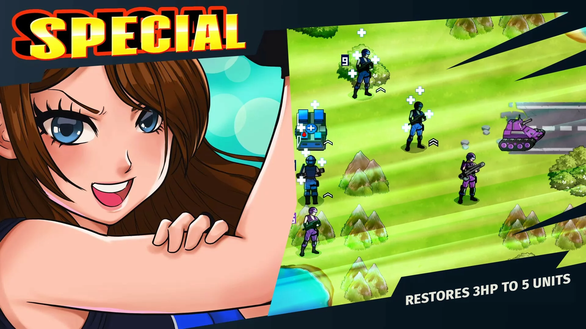 Изображение игры: Angels on Tanks