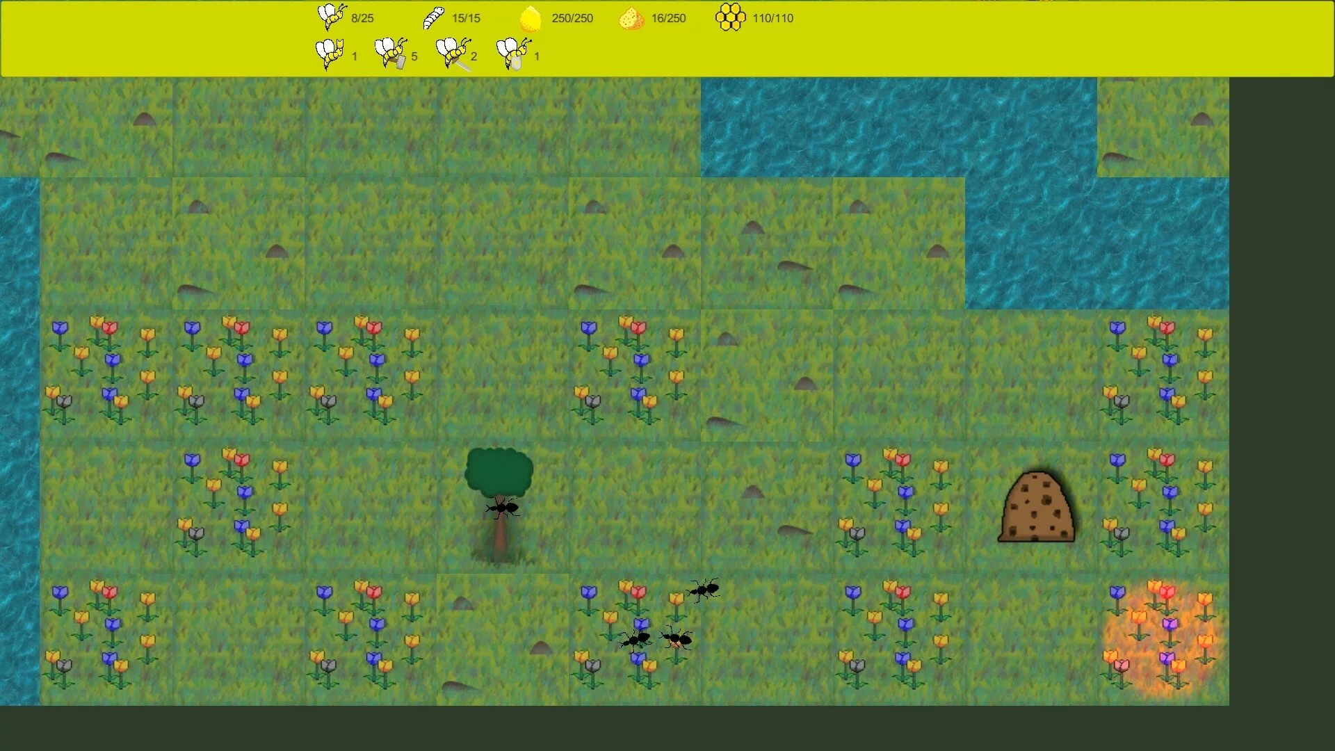 Изображение игры: Kingdom of Bees