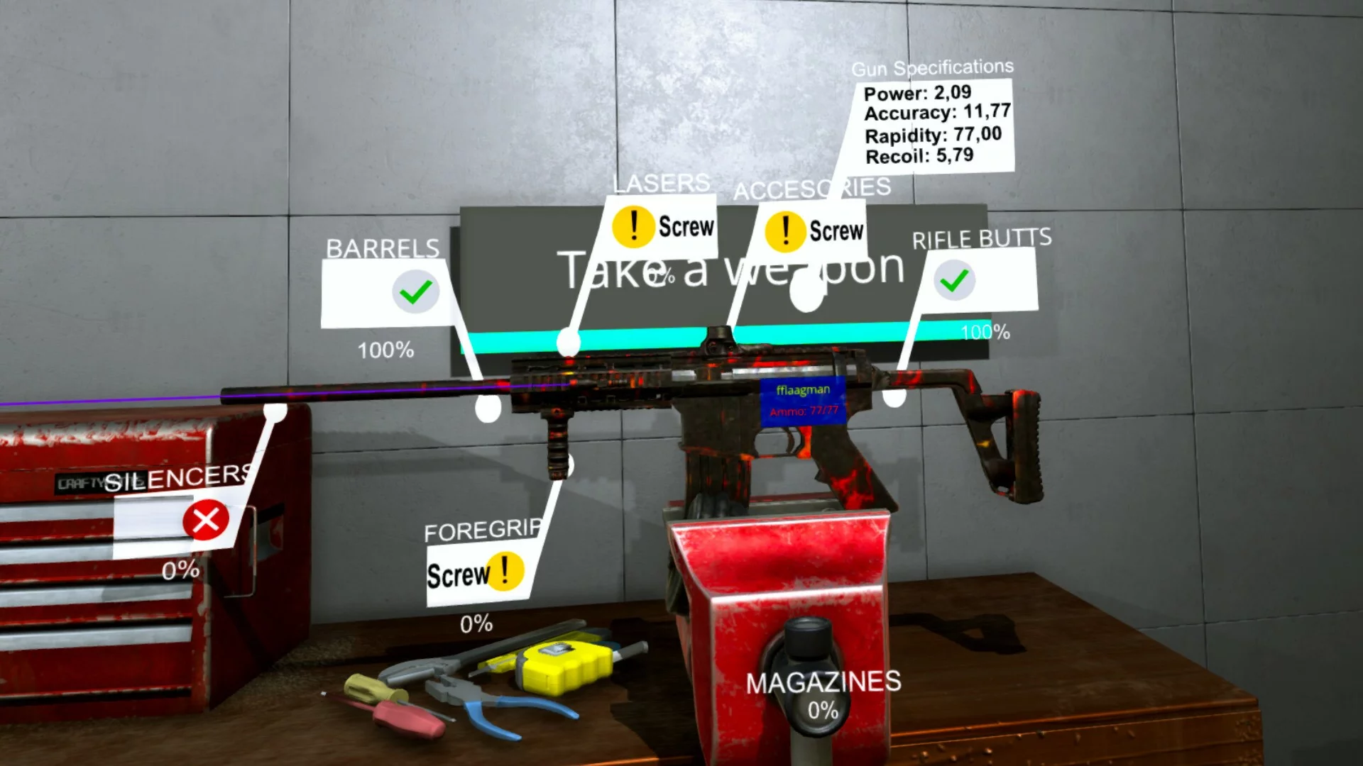 Изображение игры: Weapons Genius VR