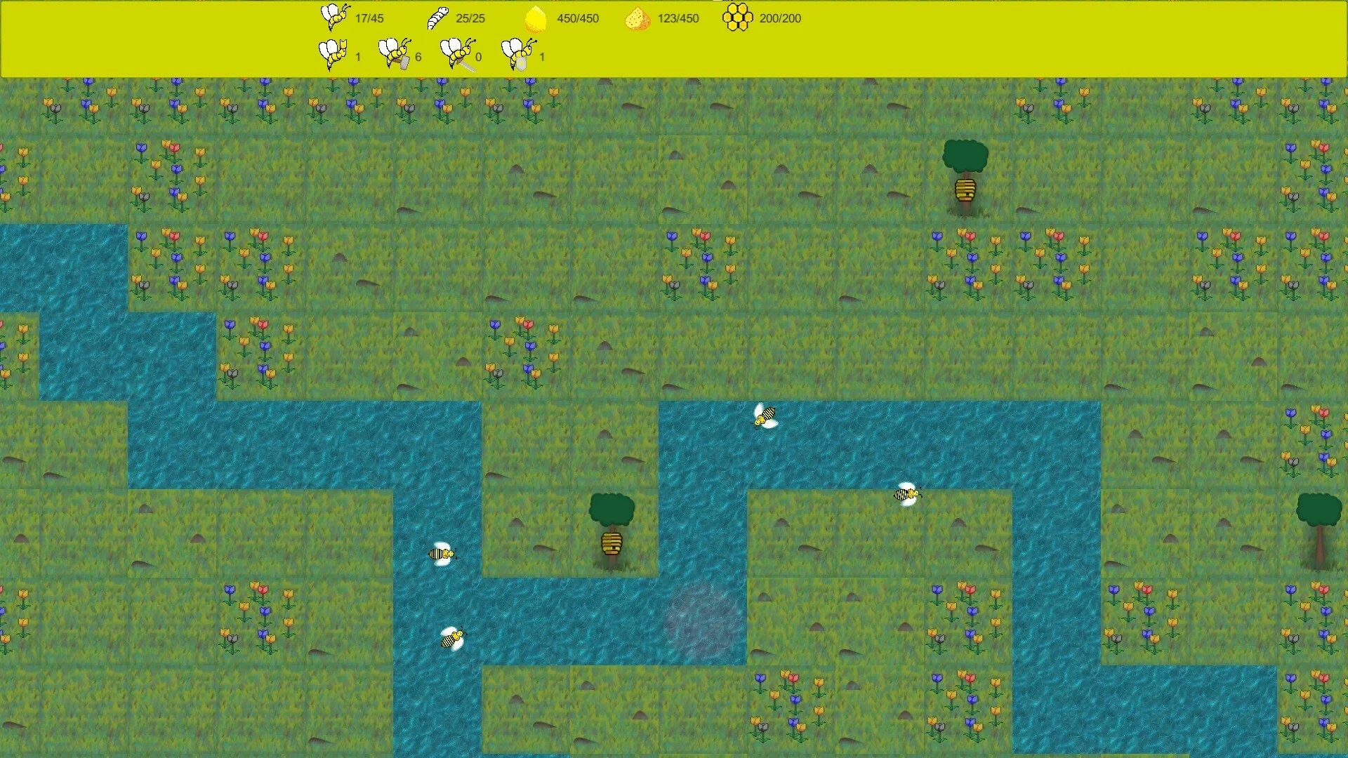 Изображение игры: Kingdom of Bees