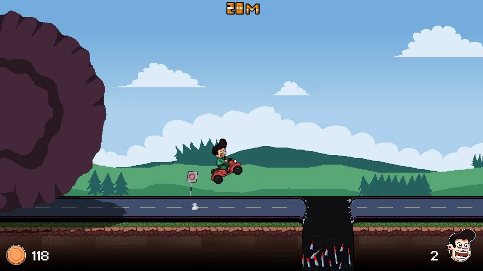 Изображение игры: MotoRun