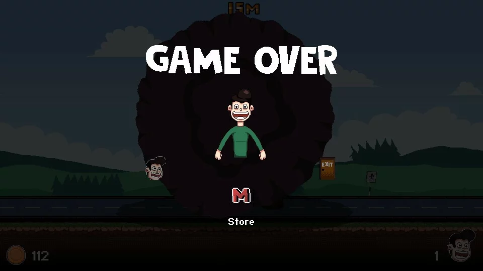 Изображение игры: MotoRun