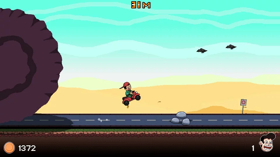 Изображение игры: MotoRun