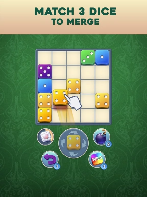 Изображение игры: Dice Merge! Puzzle Master