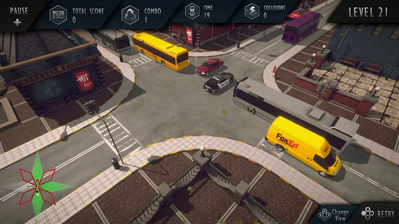 Изображение игры: Perfect Traffic Simulator