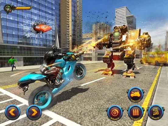 Изображение игры: Panther Superhero City Battle
