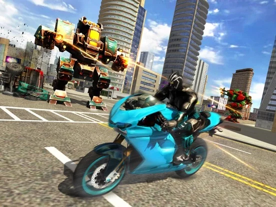 Изображение игры: Panther Superhero City Battle