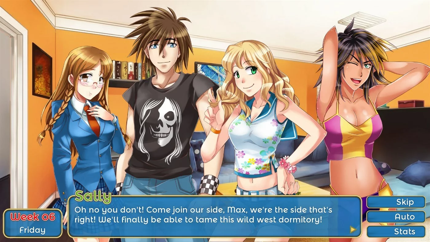 Изображение игры: Roommates Visual Novel