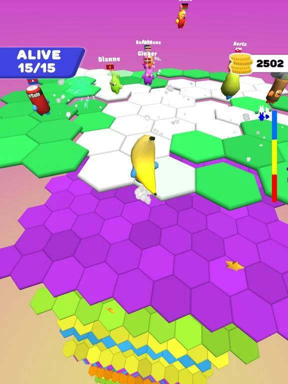Изображение игры: Hexagon Fall 3D