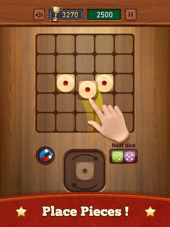 Изображение игры: Woody Dice Merge