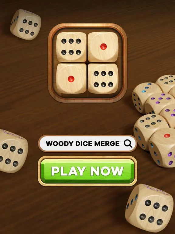 Изображение игры: Woody Dice Merge