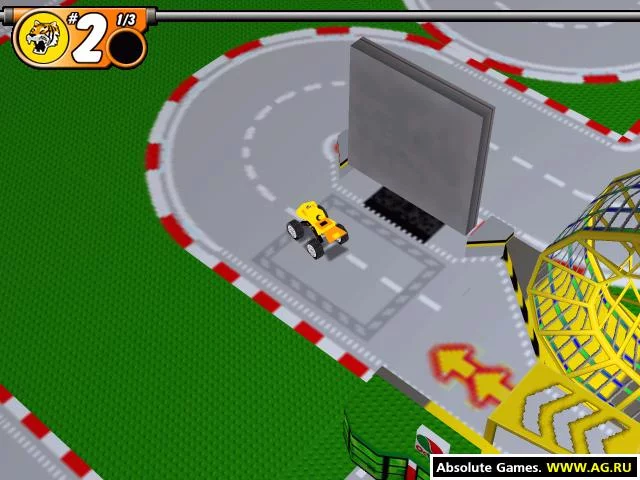 Изображение игры: LEGO Stunt Rally