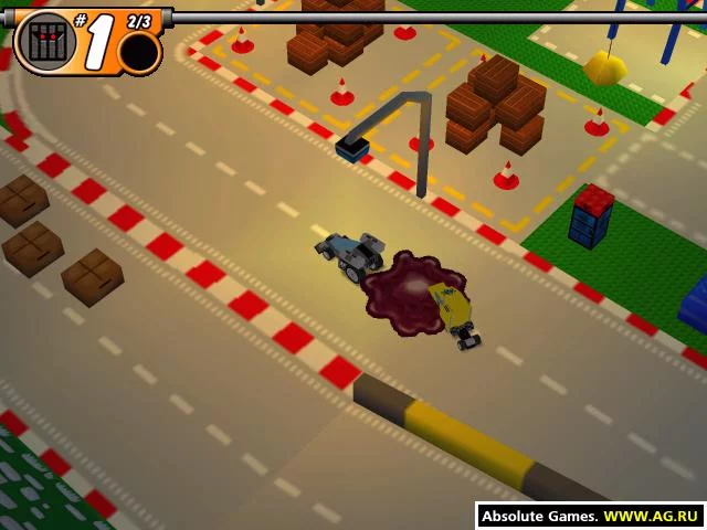 Изображение игры: LEGO Stunt Rally