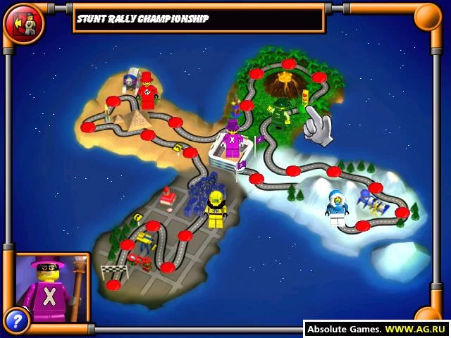 Изображение игры: LEGO Stunt Rally