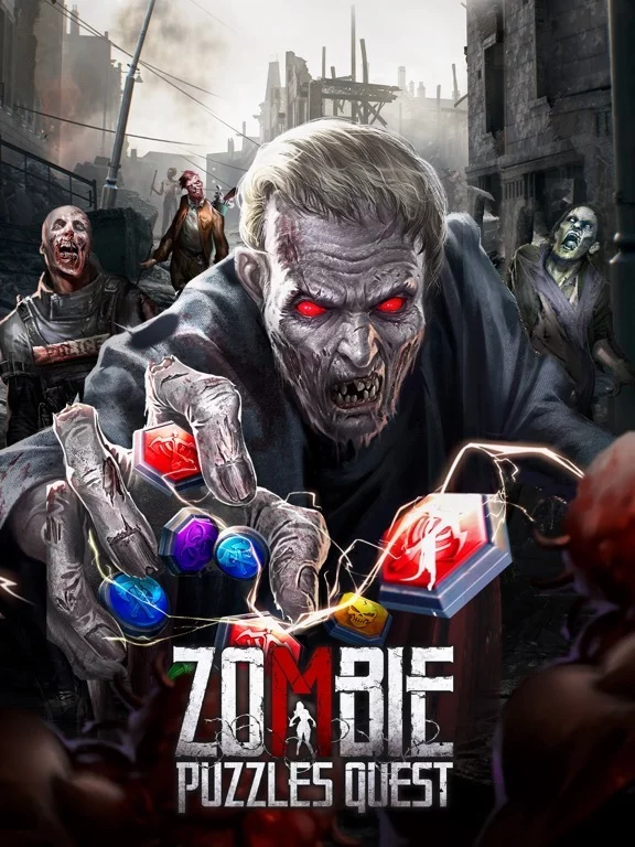 Изображение игры: Zombie Puzzles Quest