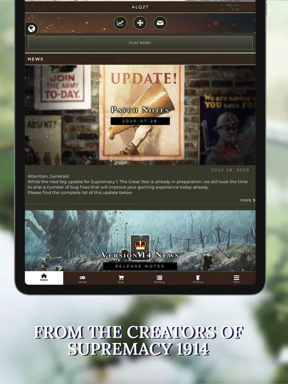 Изображение игры: Supremacy 1 – The Great War