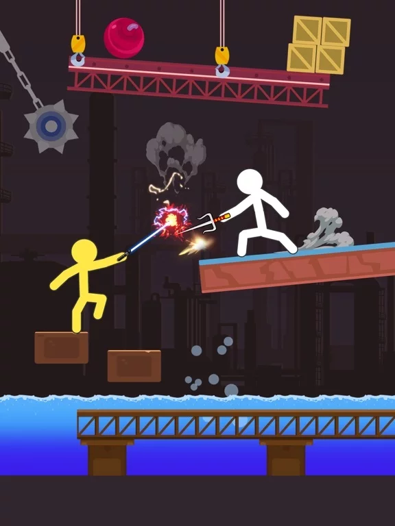 Изображение игры: Supreme Stickman Fighting 2020