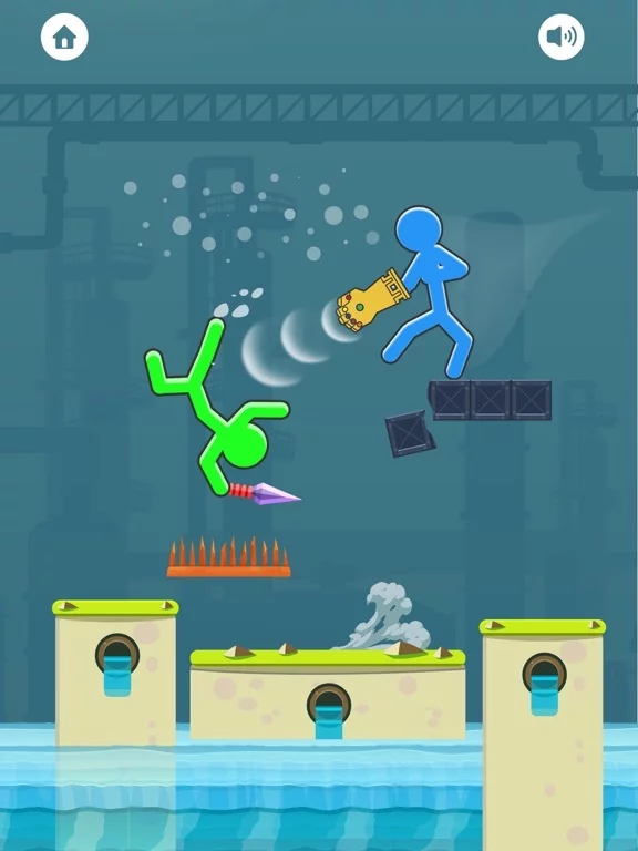 Изображение игры: Supreme Stickman Fighting 2020