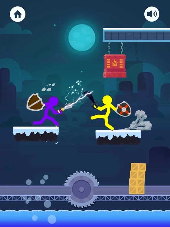 Изображение игры: Supreme Stickman Fighting 2020