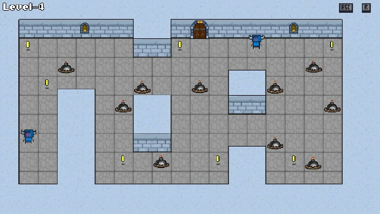 Изображение игры: Knight's maze