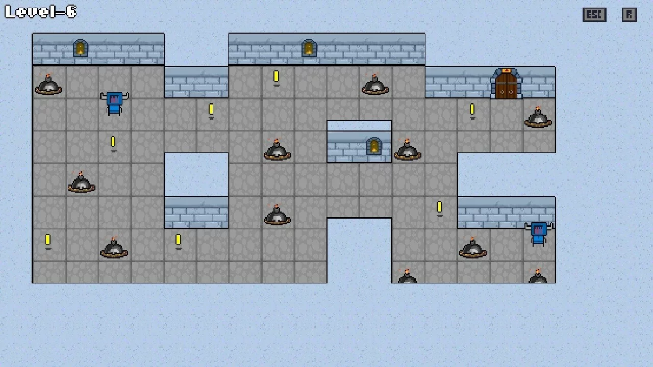 Изображение игры: Knight's maze