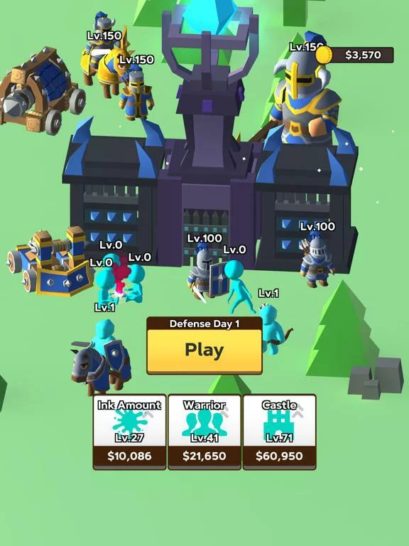 Изображение игры: Draw Defence