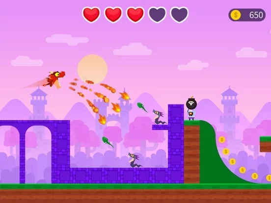 Изображение игры: Sky Dragon Dash
