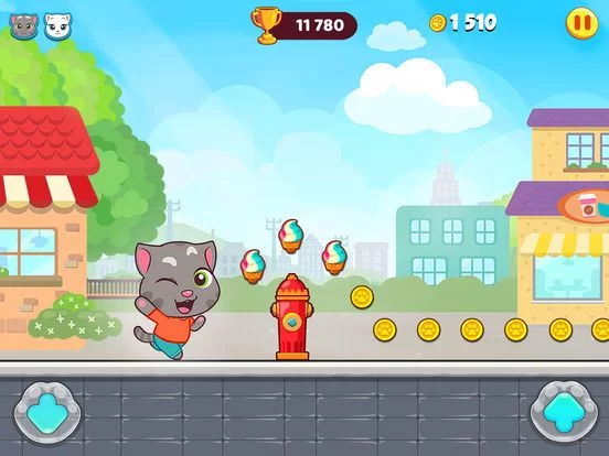 Изображение игры: Talking Tom Candy Run