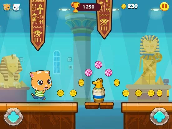 Изображение игры: Talking Tom Candy Run