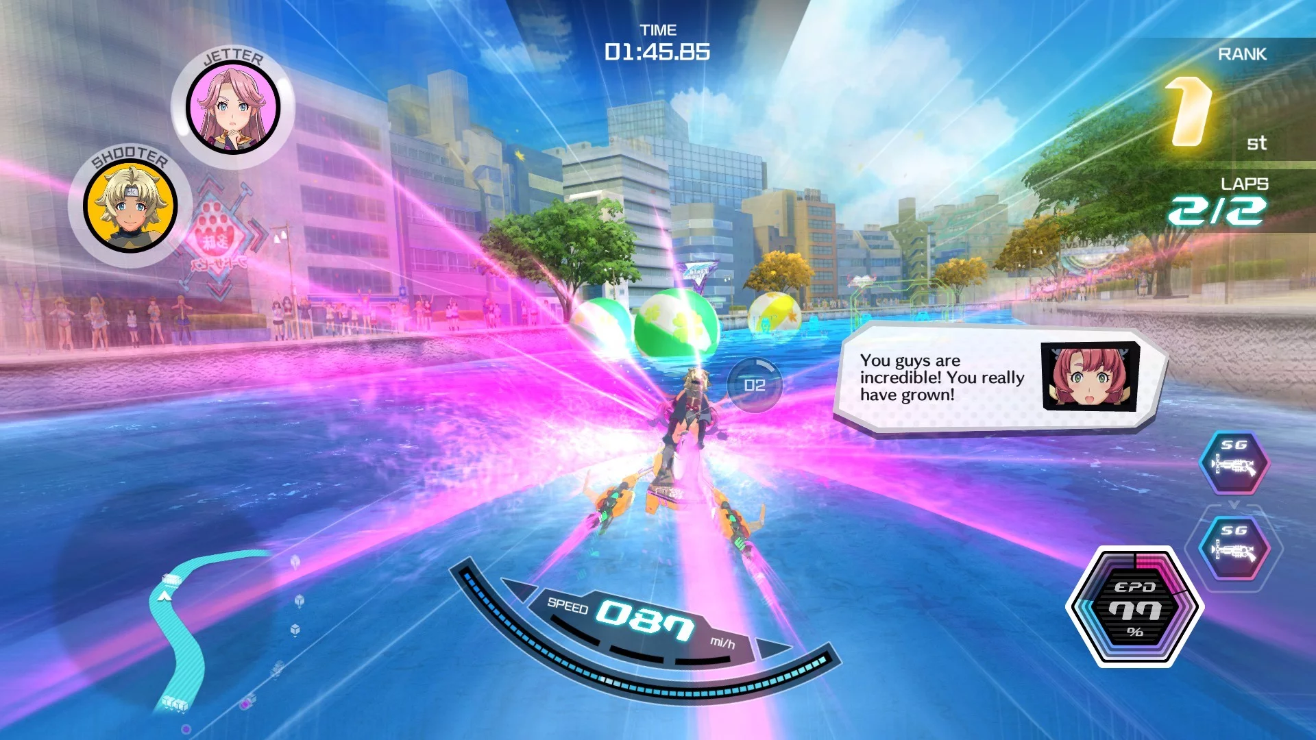Изображение игры: Kandagawa Jet Girls