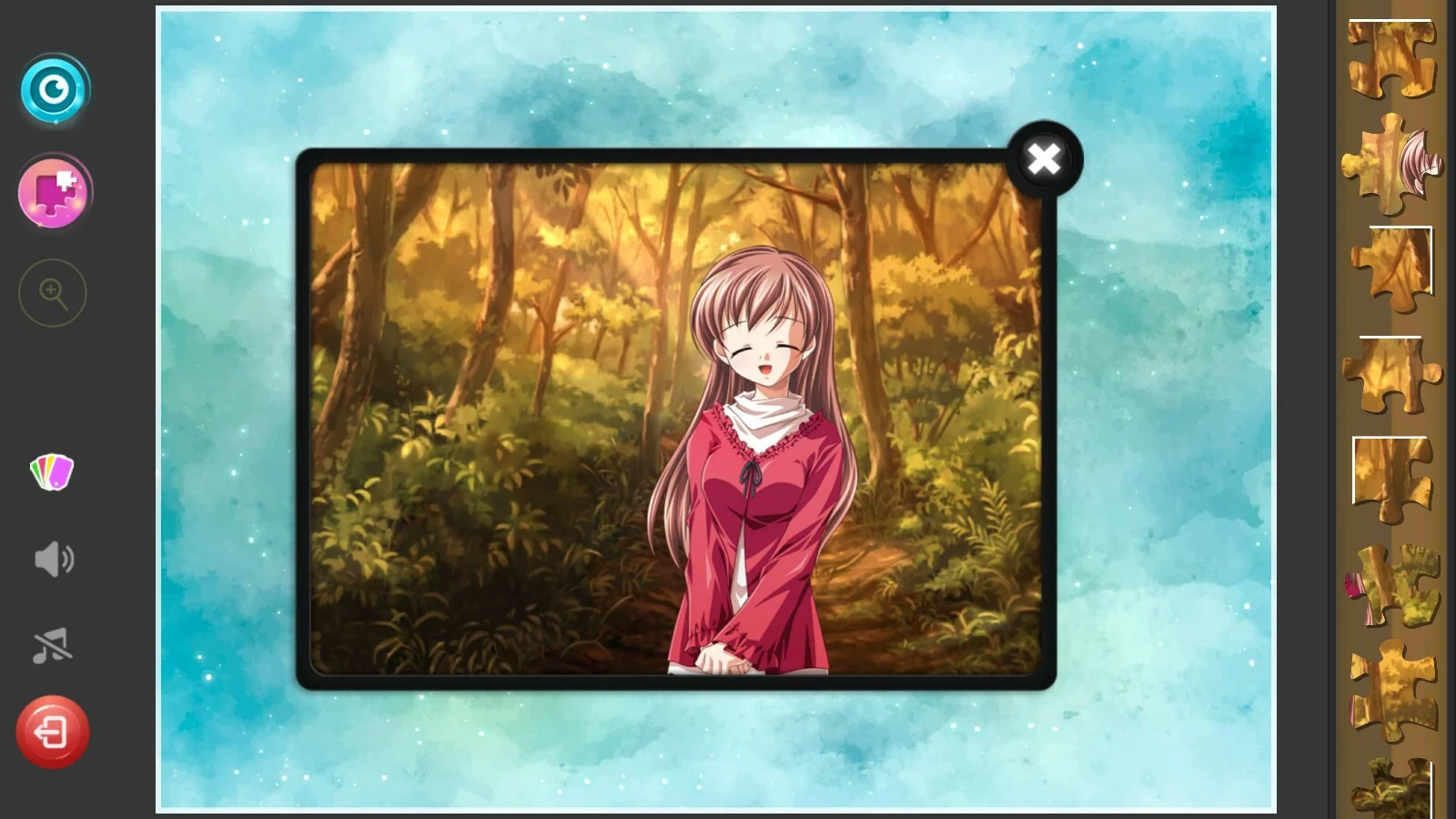Изображение игры: Anime Jigsaw Puzzles