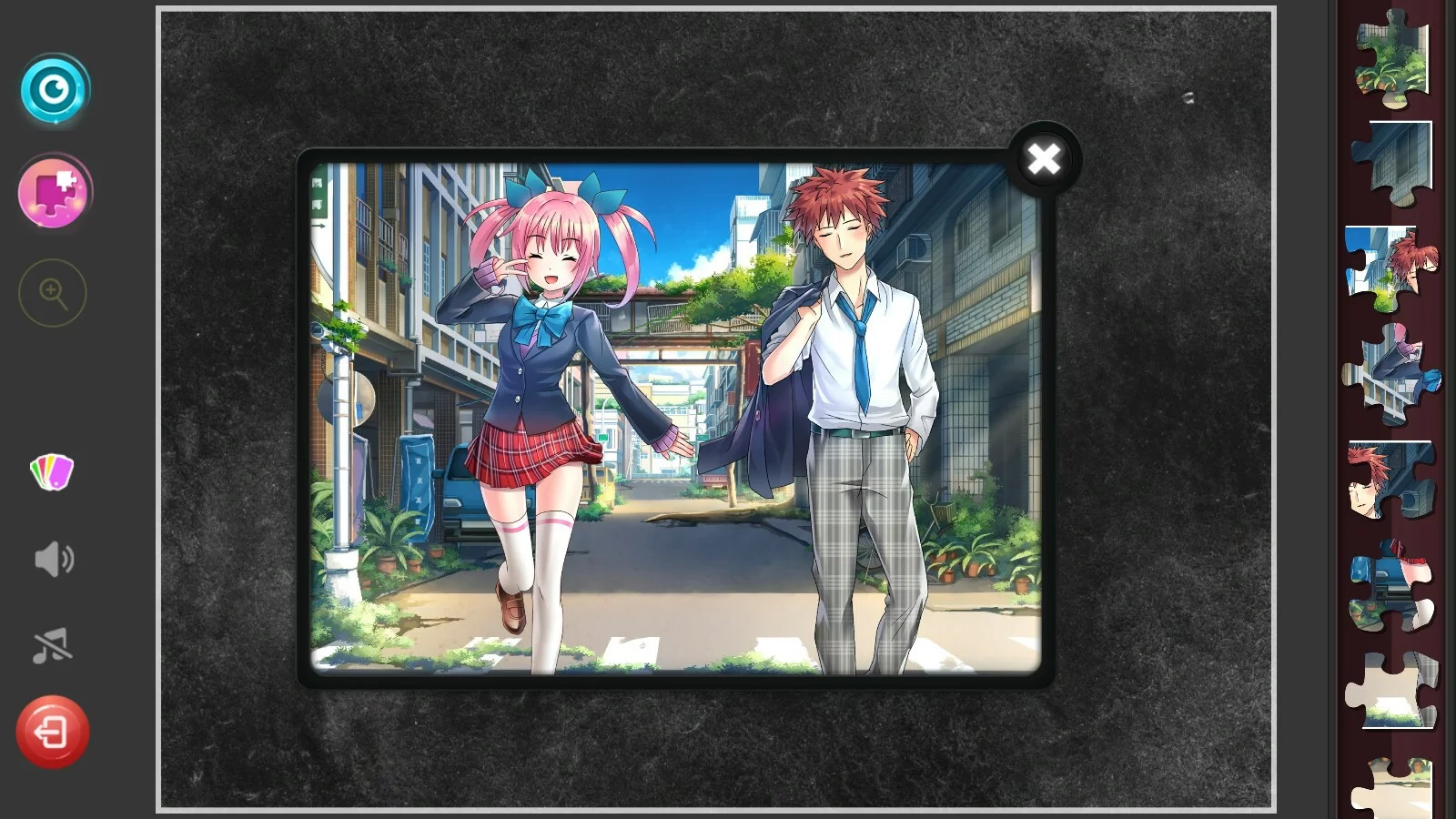 Изображение игры: Anime Jigsaw Puzzles