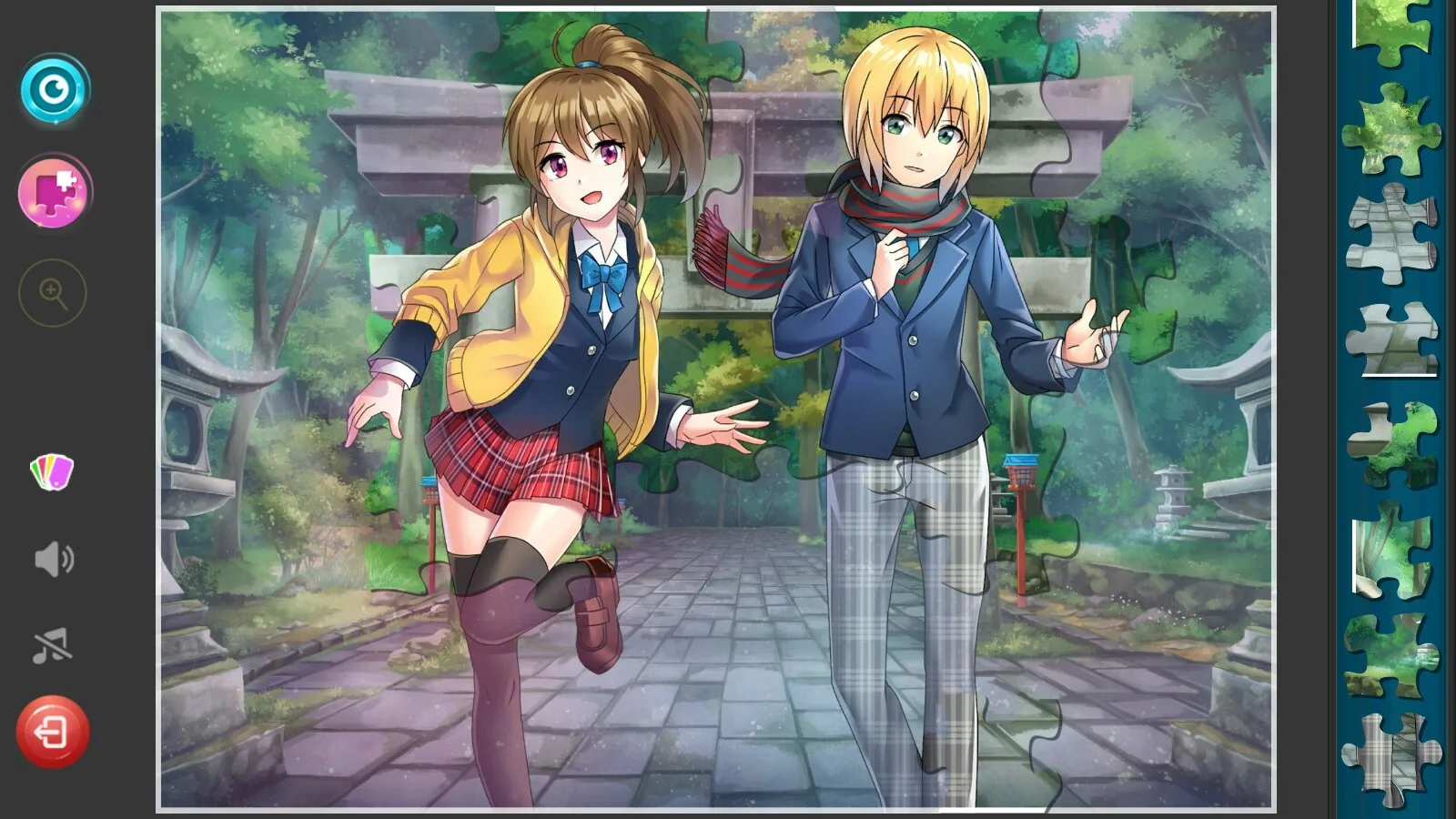 Изображение игры: Anime Jigsaw Puzzles