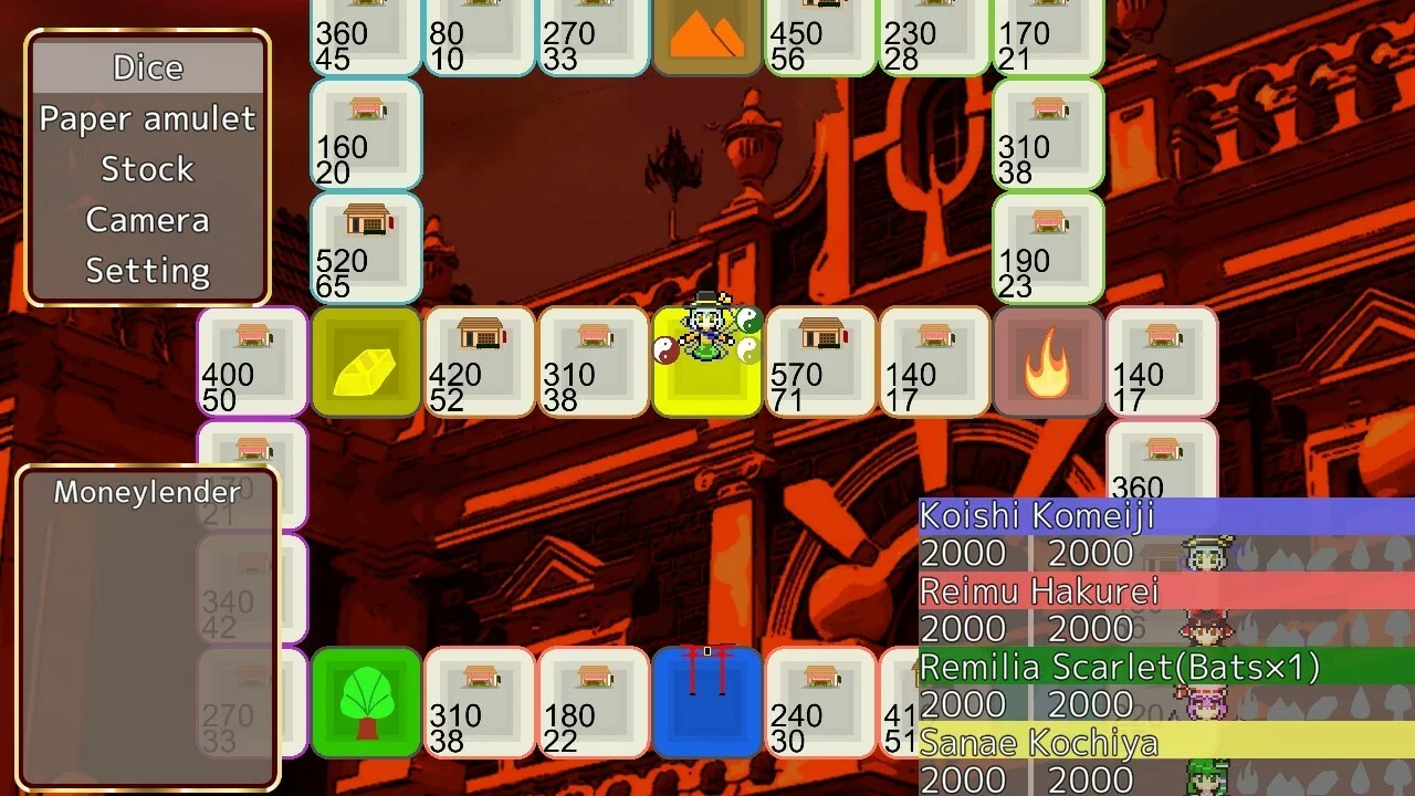 Изображение игры: Touhou MONEY STOCKS SHOPS