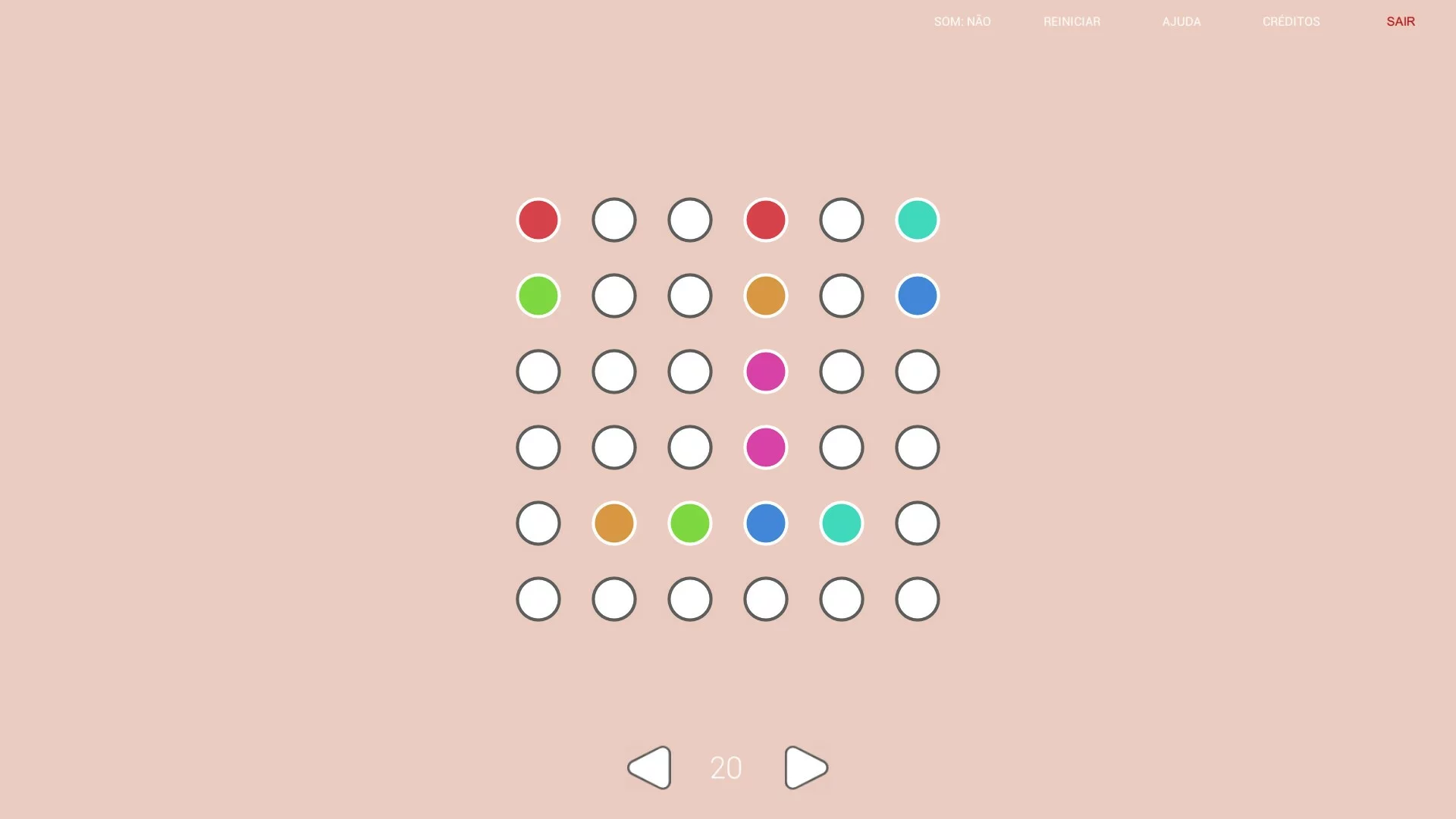 Изображение игры: Line Dots