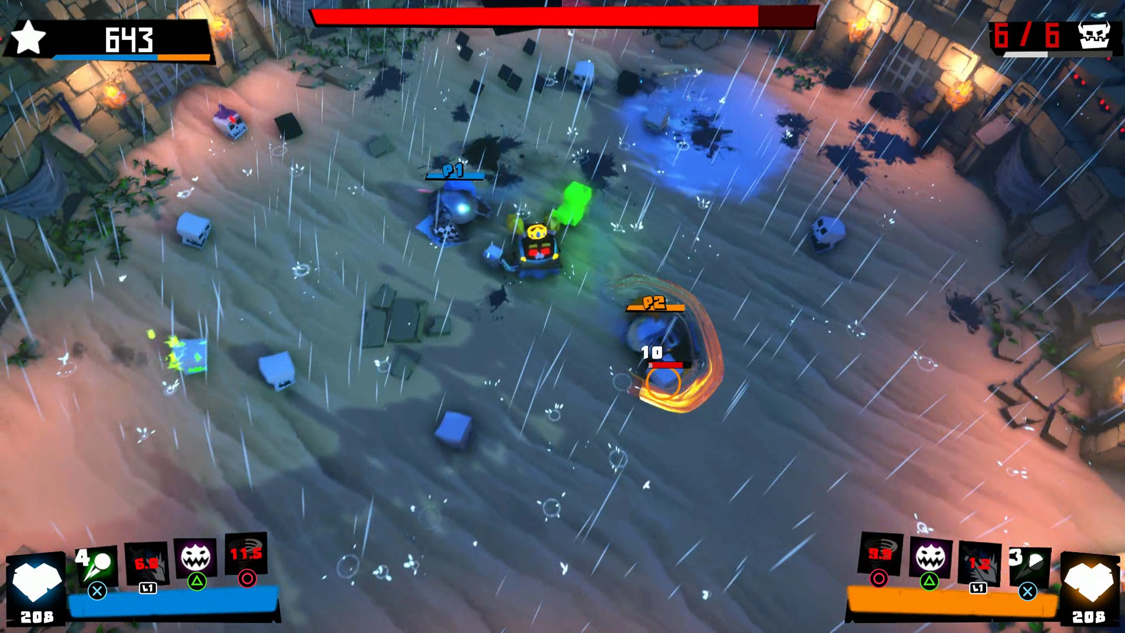 Изображение игры: Cubers: Arena