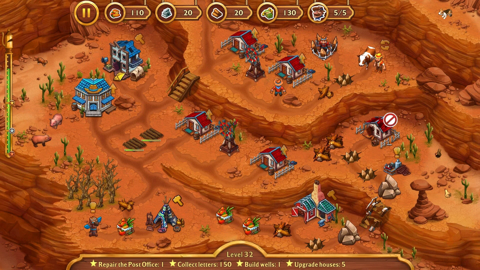 Изображение игры: Golden Rails: Tales of the Wild West