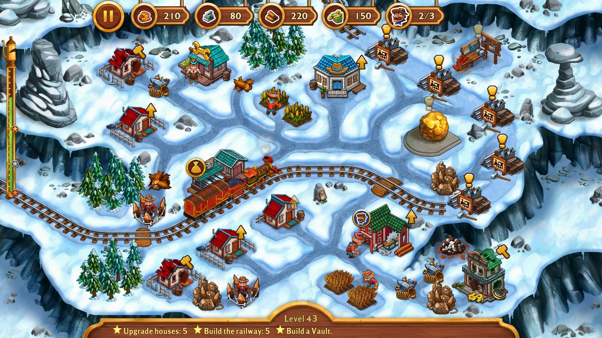 Изображение игры: Golden Rails: Tales of the Wild West