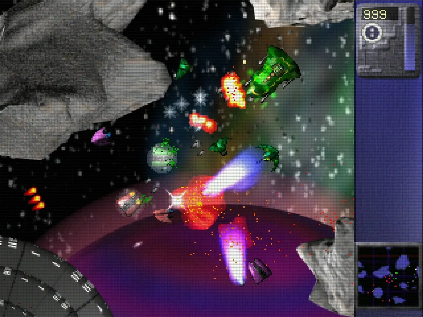 Изображение игры: CROSSFIRE II (Retro Amiga Shooter)